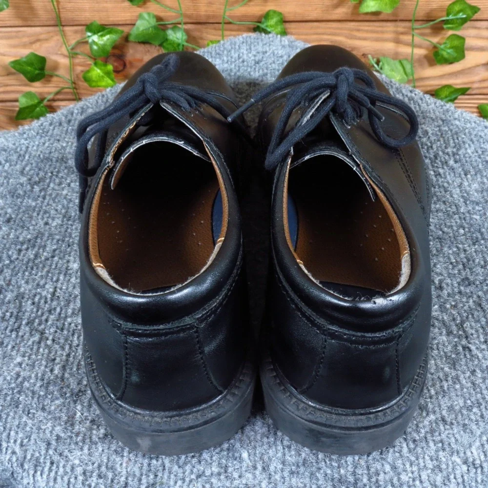Dockers Gordon Men's‎ Size 9.5 Black Leather Cap Toe Oxford Dress Classic